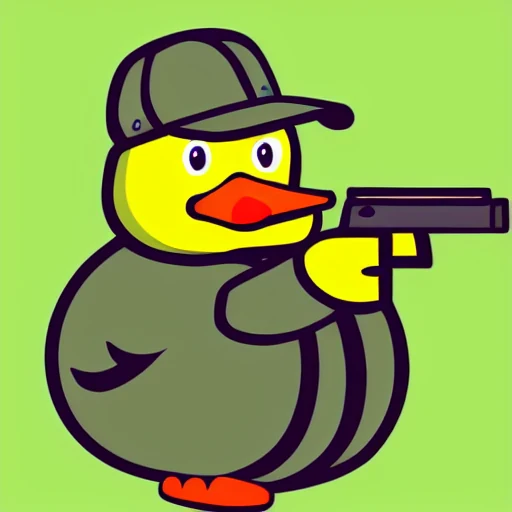 Illustrierte Ente für Gastprofil 02